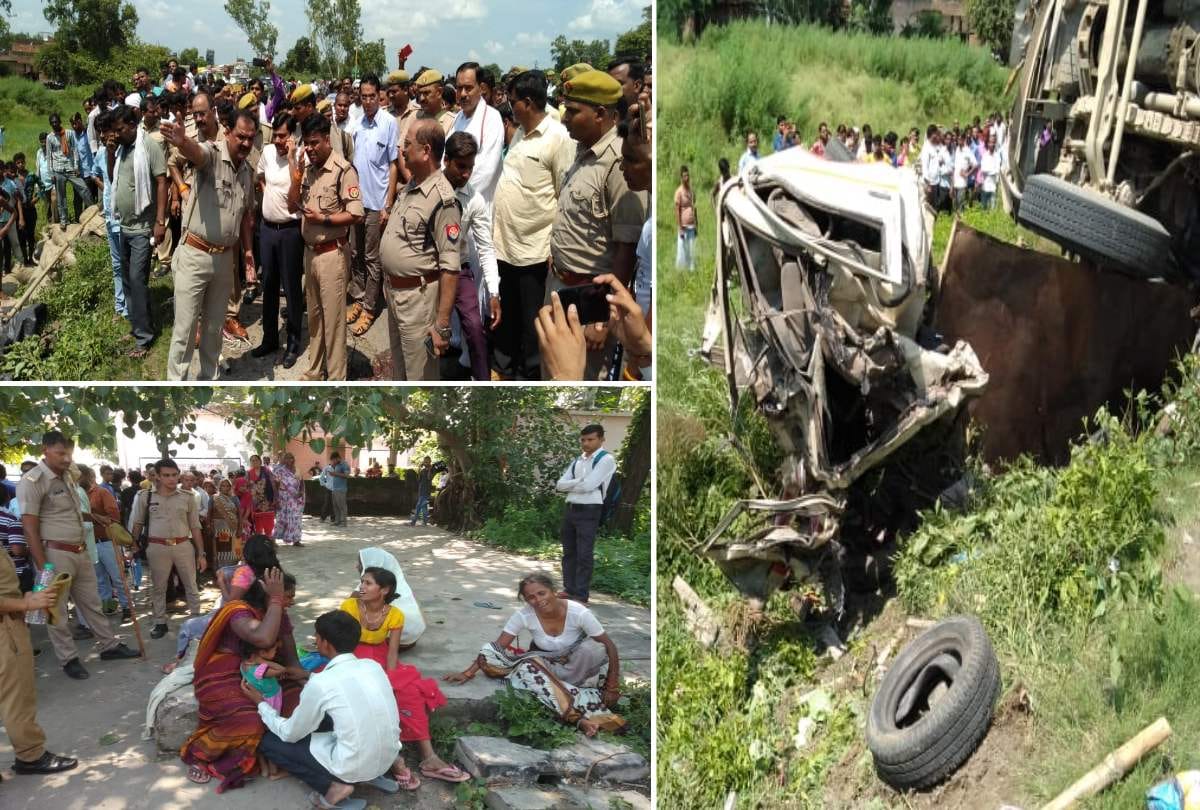 big road accident in shahjahanpur of uttar pradesh