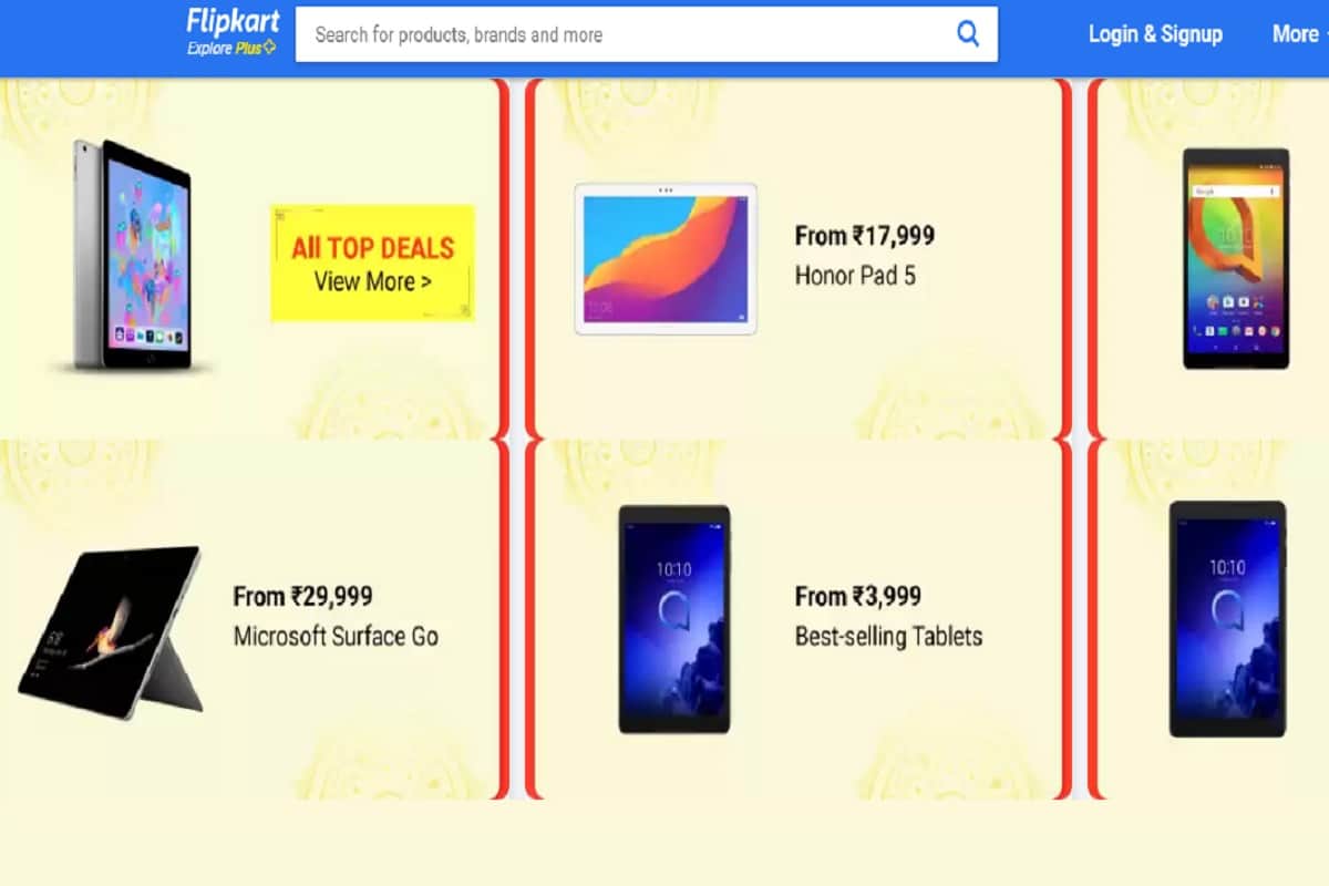 Flipkart Grand Gadget Days Offers Laptops From Rs 18990 and Tablets From Rs 3999