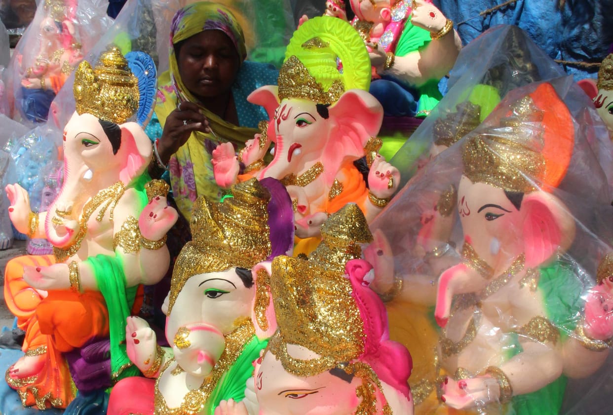 Preparations begin to welcome Ganapati Bappa