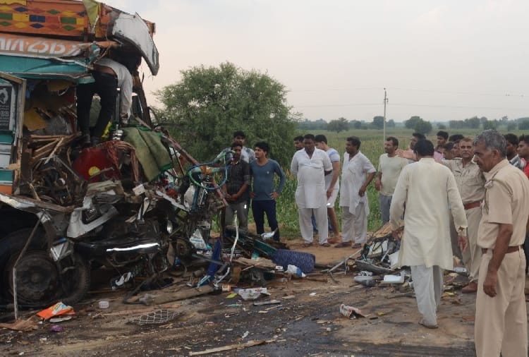 Three People Died In Road Accident In Charkhi Dadri