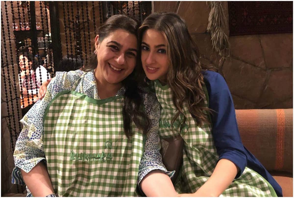 sara ali khan first time talk about her mother amrita singh, reaction on kareena and saif wedding
