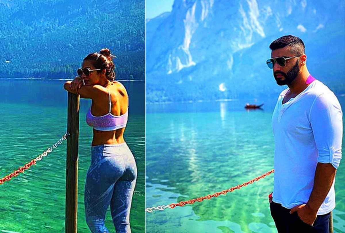 malaika arora and arjun kapoor share same photo on social media farah khan teases them