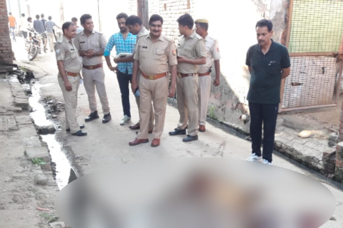 A young man was shot in daylight in Baghpat, police on the spot