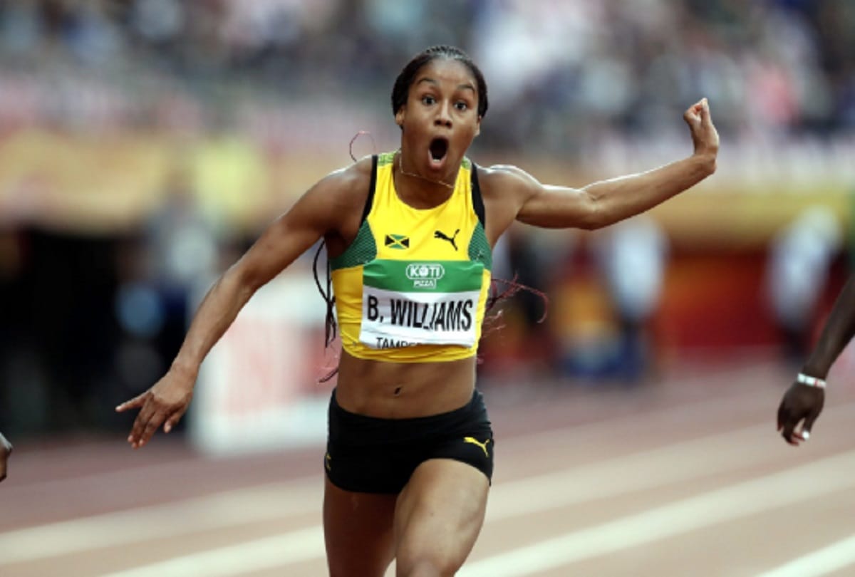 Jamaican athlete briana williams tests positive for banned substance