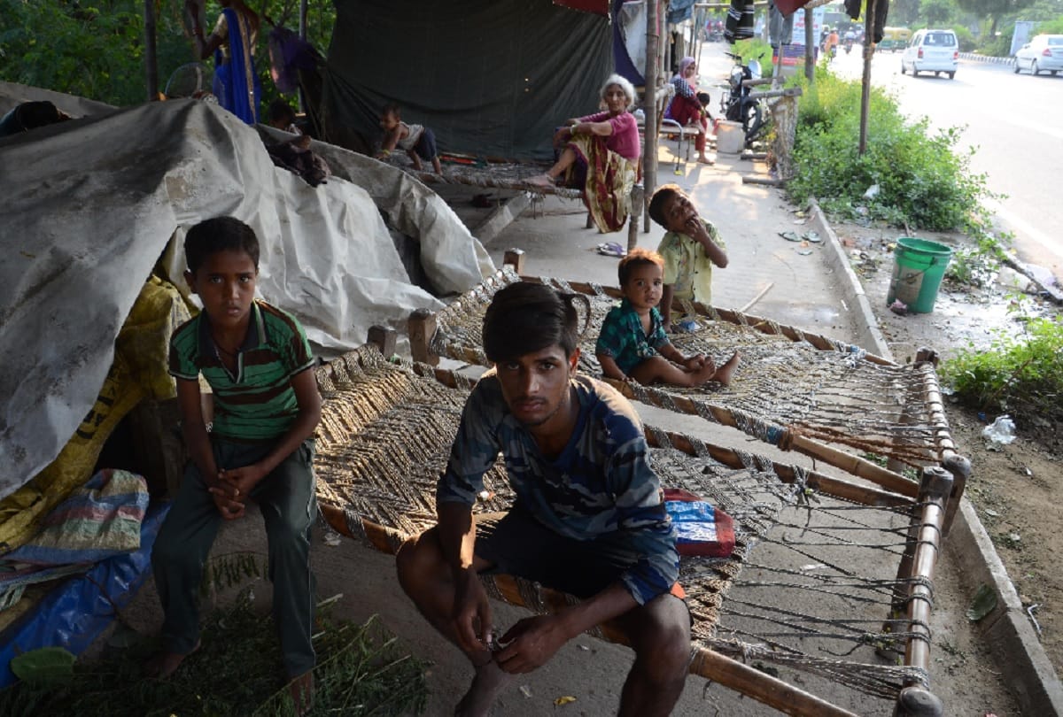 Flood victims are not even getting food for two times