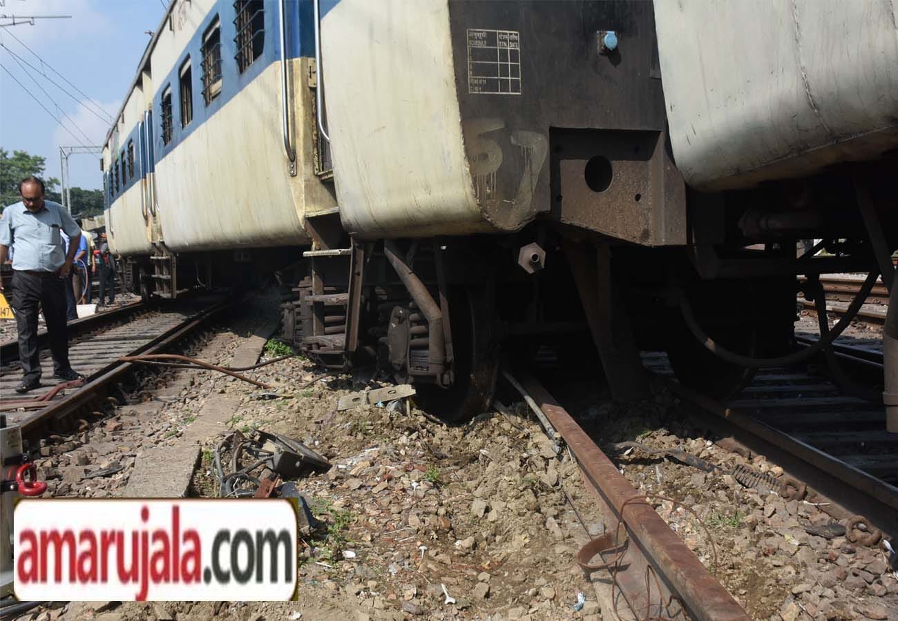 train derailed at kanpur central station, Passenger upset due to 50 trains affected