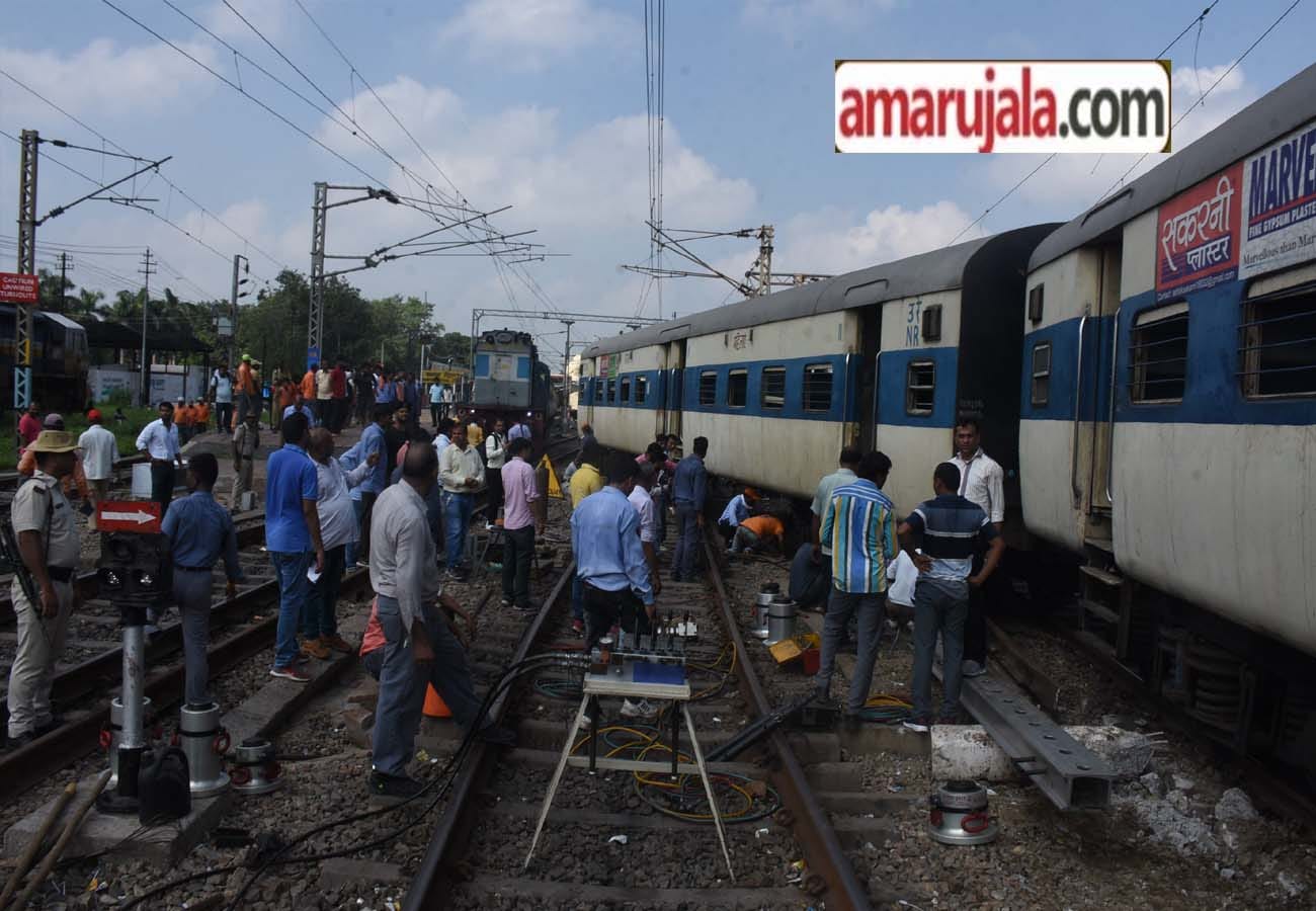 train derailed at kanpur central station, Passenger upset due to 50 trains affected