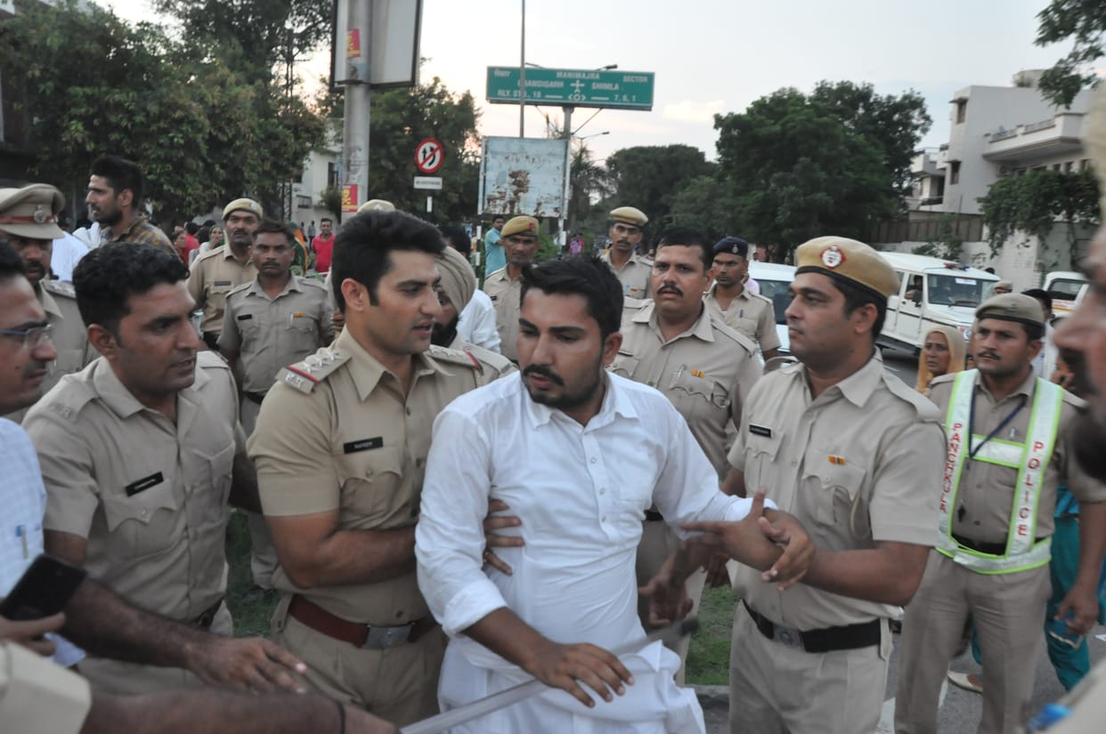 protest of teachers union