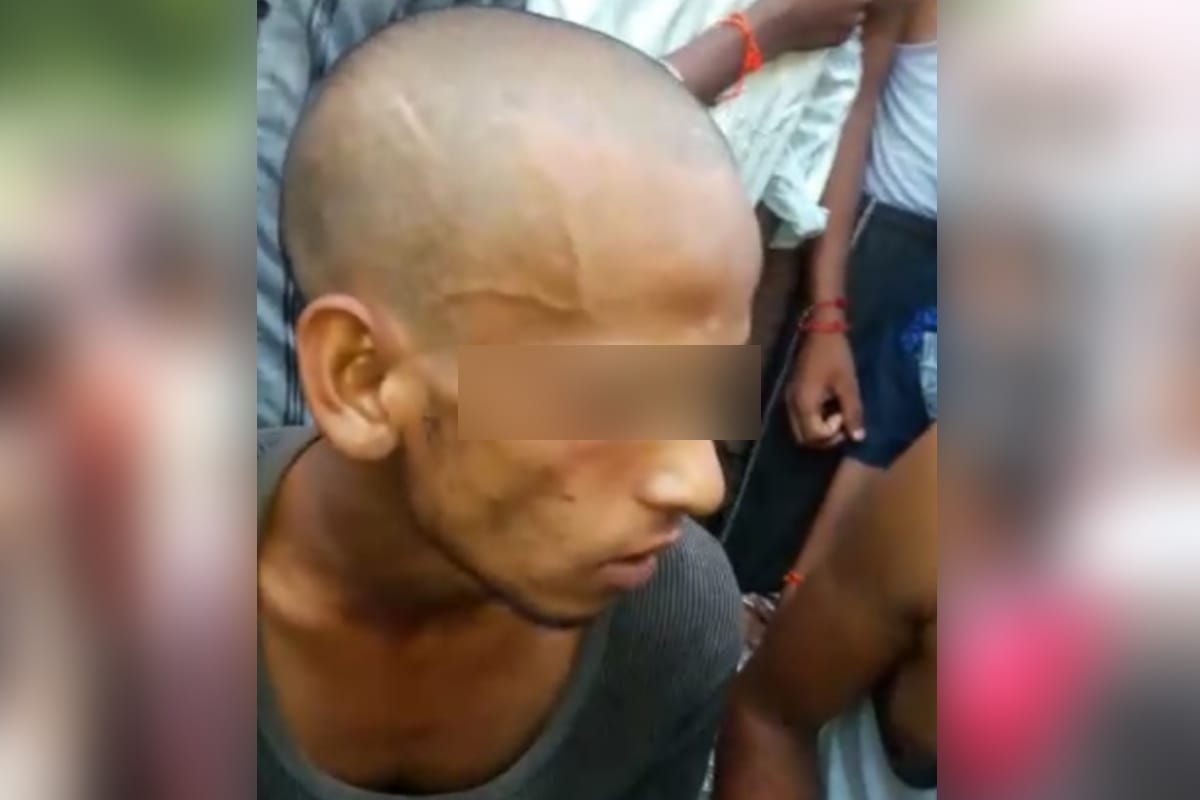 mentally retarded man beaten by mob in suspicion of child theft in Meerut