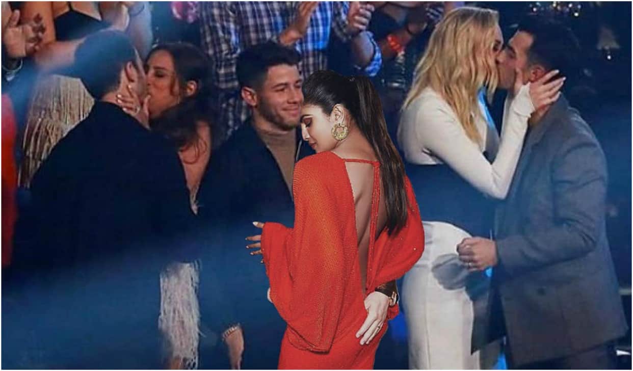 Priyanka Chopra photoshops herself into viral picture of husband Nick Jonas from award function