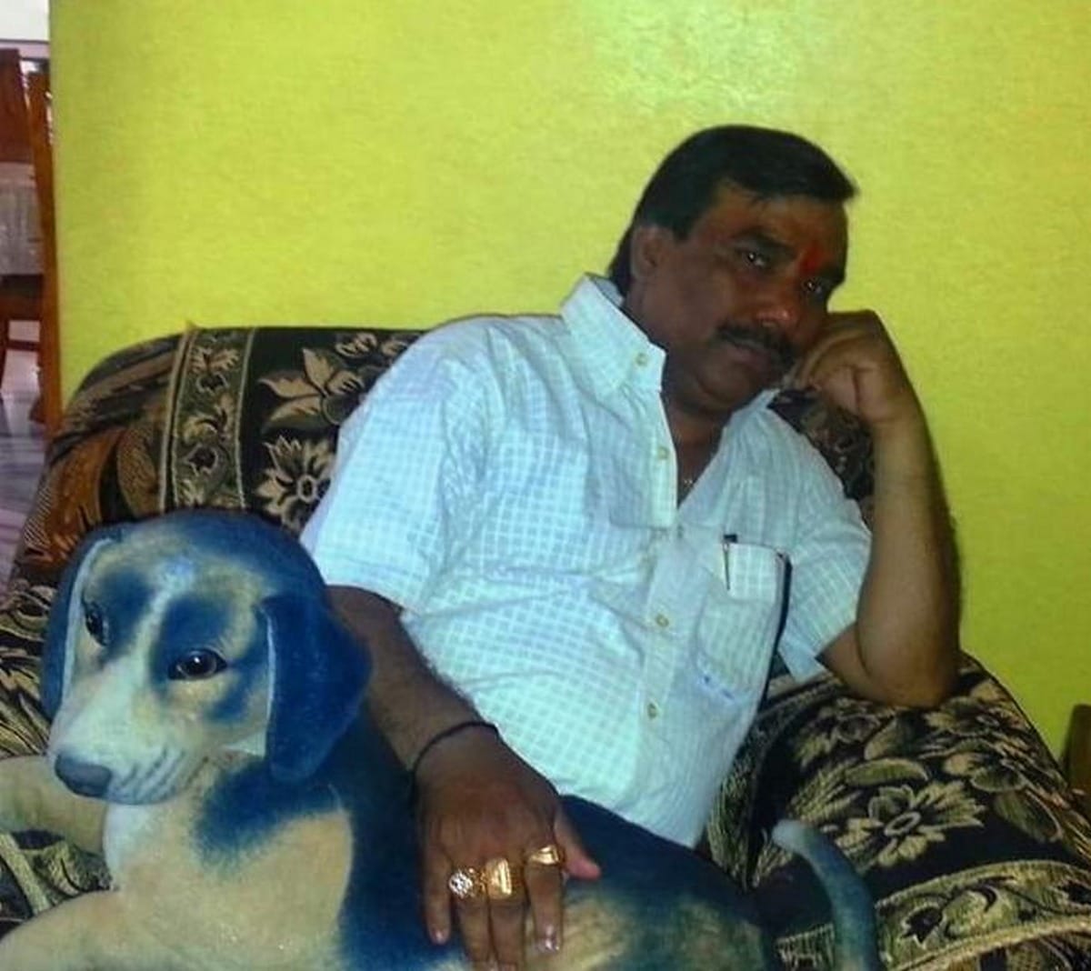 pwd contractor not go to work before suicide gun shot himself varanasi