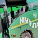 Guns fired in Panipat on HRTC Volvo bus coming to Manali