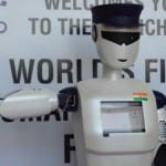 robot counting notes