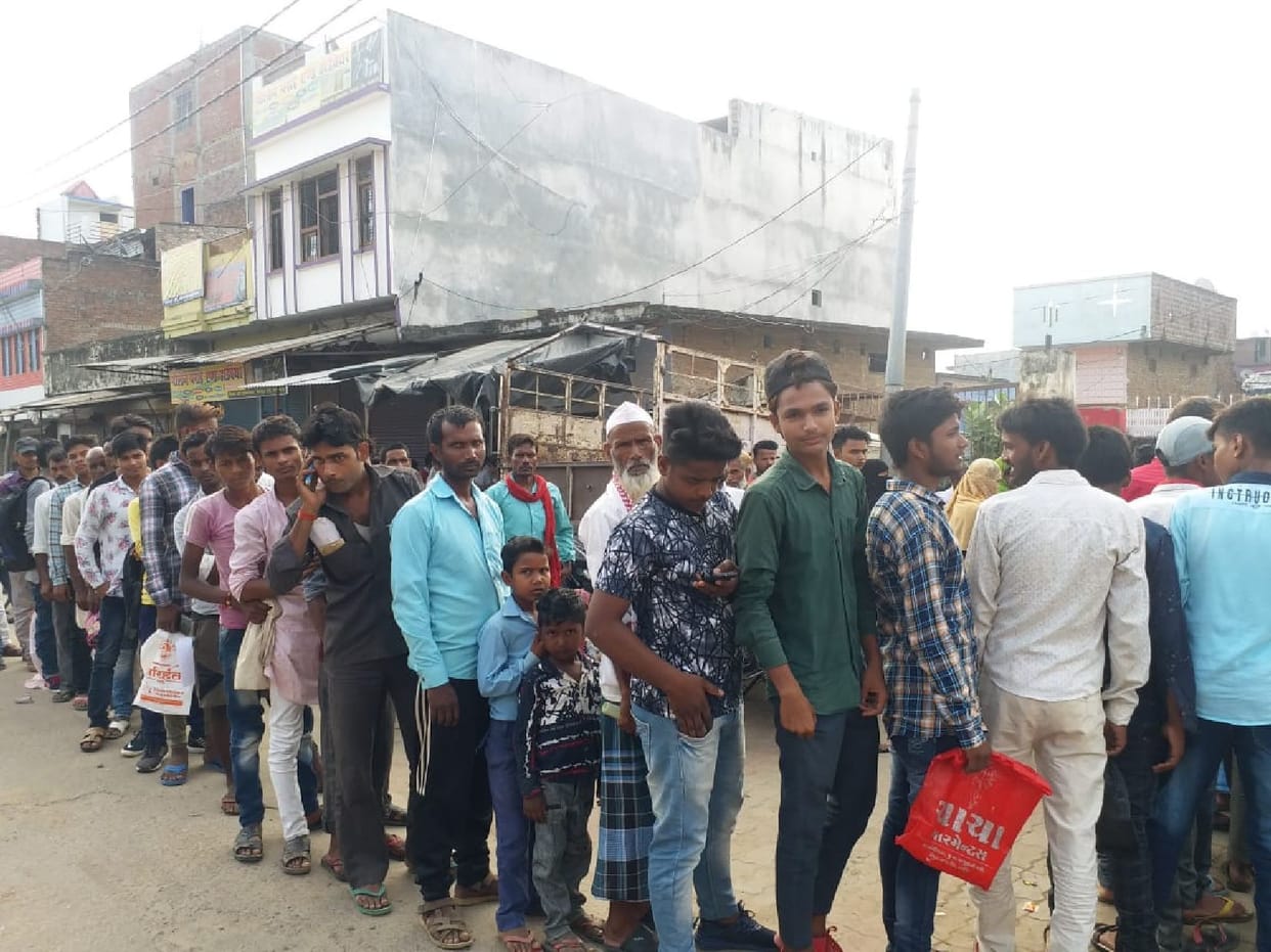 Line to start Aadhaar from five in the morning
