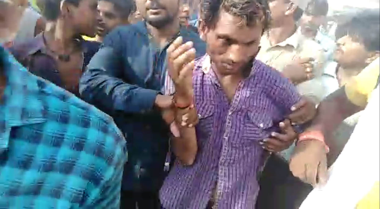 beaten in illusion of child thieve