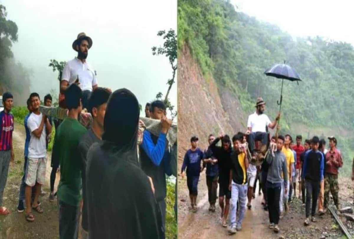 first time dm reaches tisopi village in mizoram