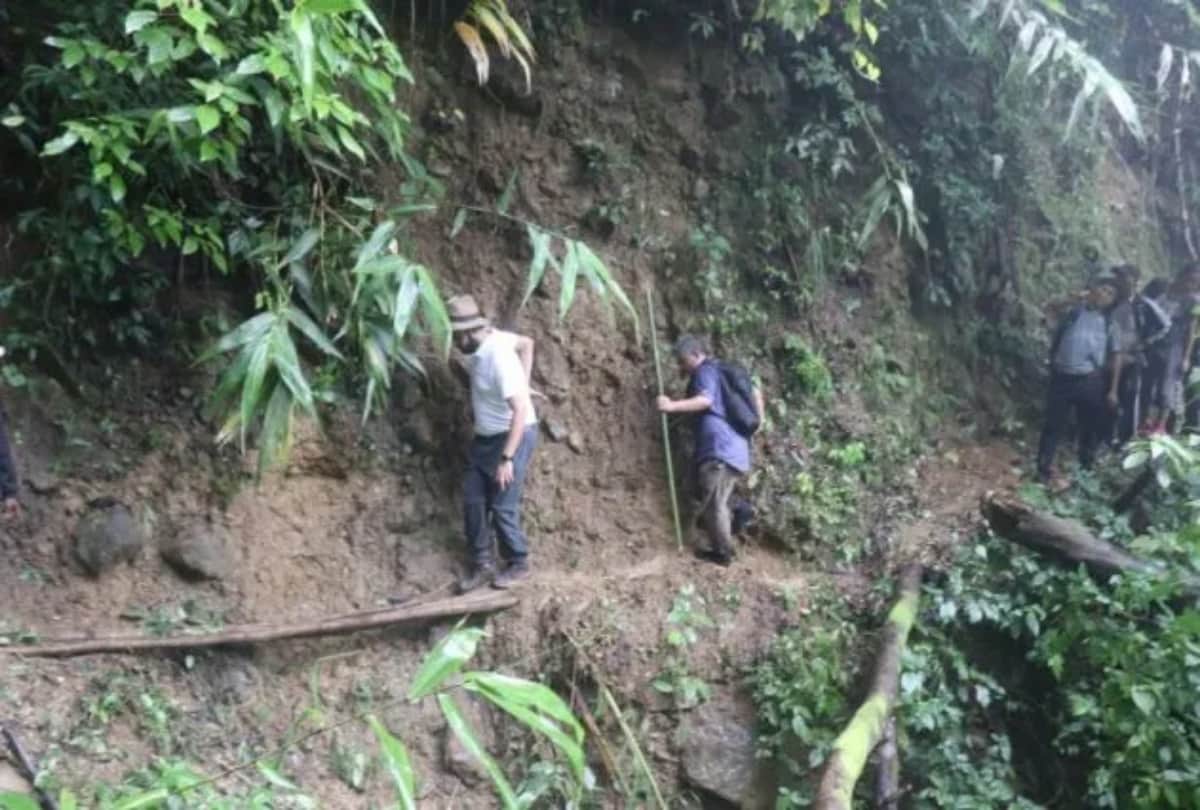 first time dm reaches tisopi village in mizoram