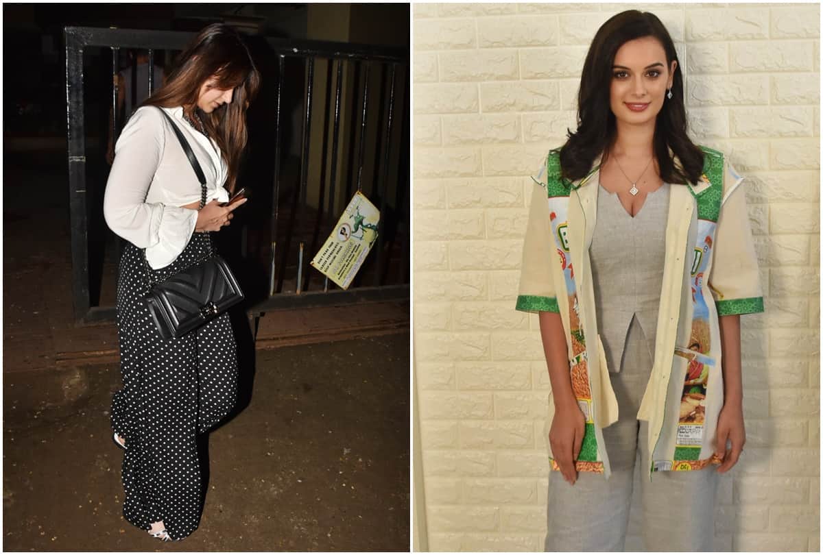 Spotted celebs ananya ishaan ileana Kangana Kareena Karishma Shahid Shraddha Sunny Varun Vicky