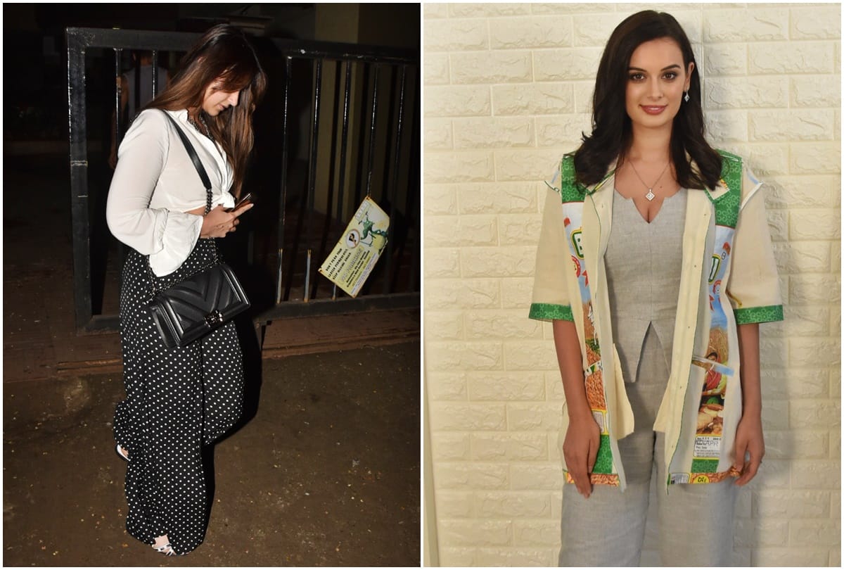 Spotted celebs ananya ishaan ileana Kangana Kareena Karishma Shahid Shraddha Sunny Varun Vicky