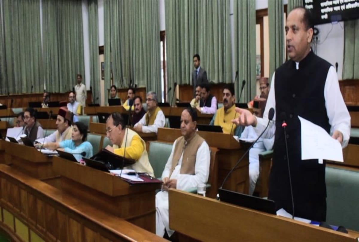 himachal assembly session: Big mistake in Public Service Guarantee Act made in Dhumal govt