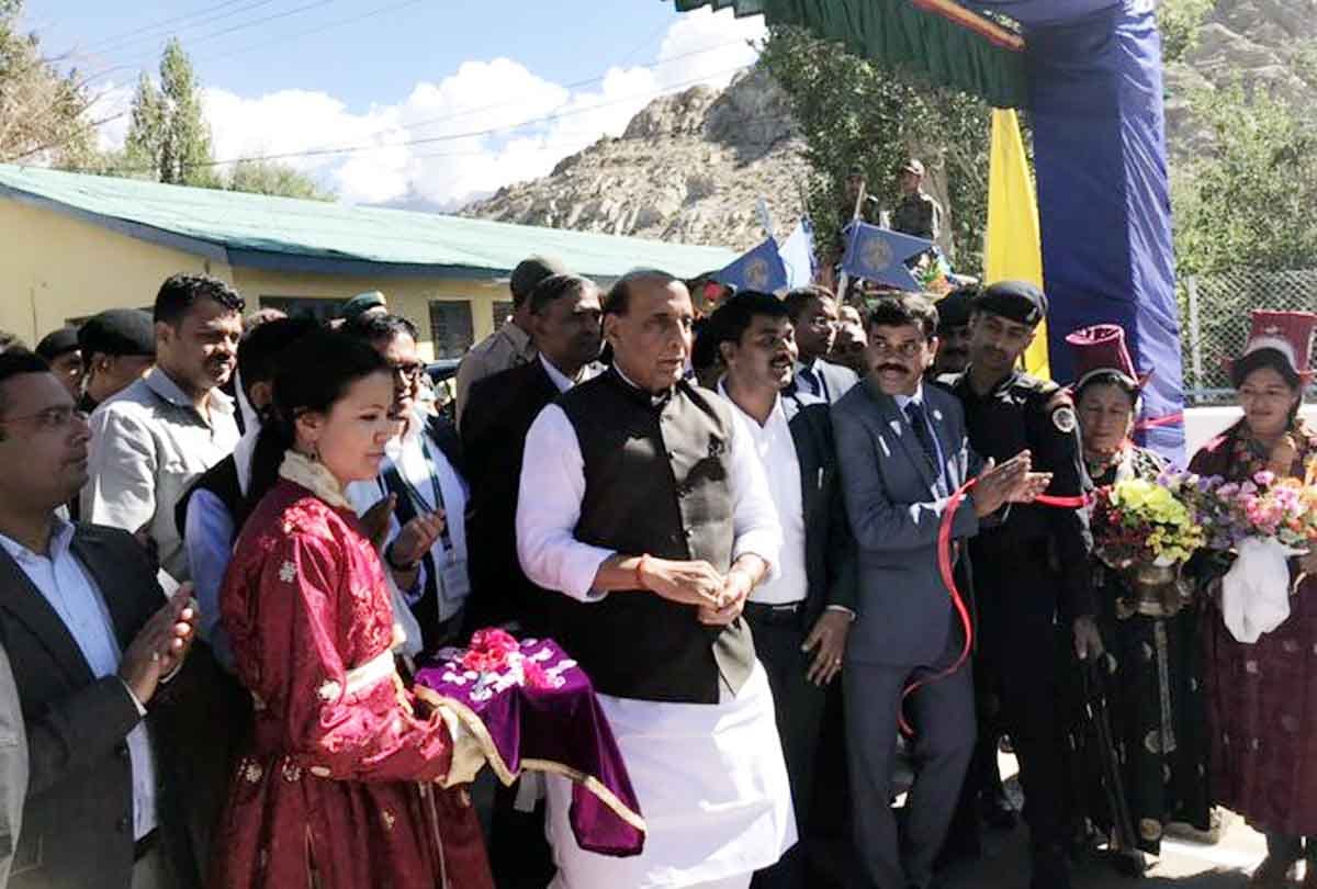 Rajnath Singh attack Pakistan on Kashmir issue, Rajnath inaugurates 26th Kisan Jawan Vigyan Mela