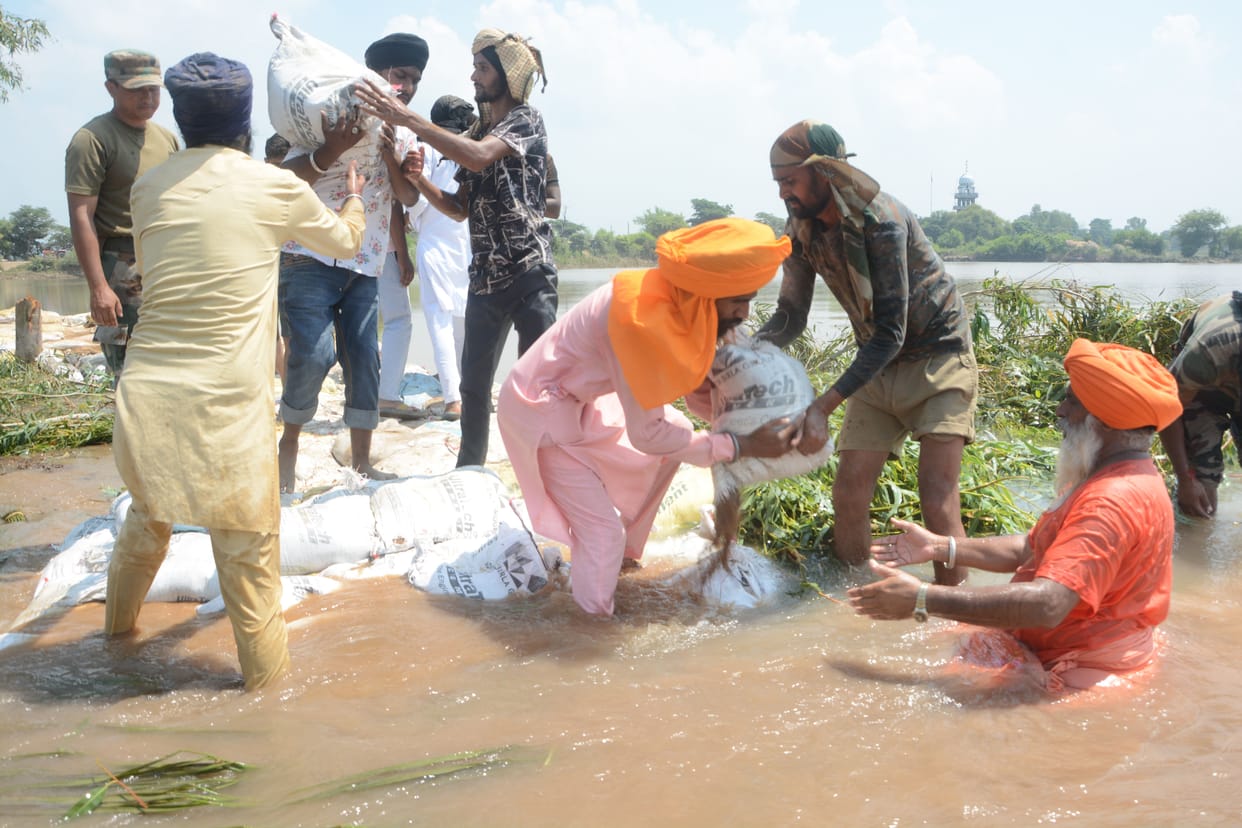 bridge made by kar seva