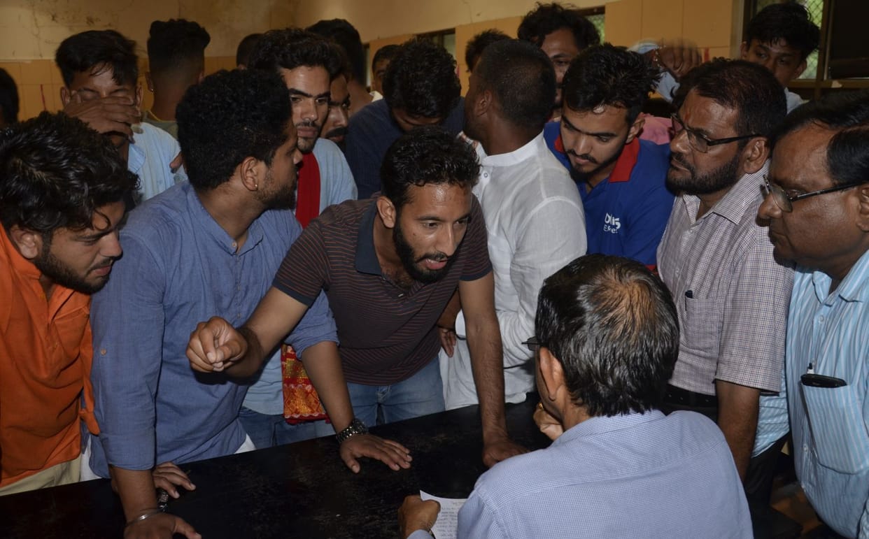Students upset due to postponement of student union election process in Garhwal University