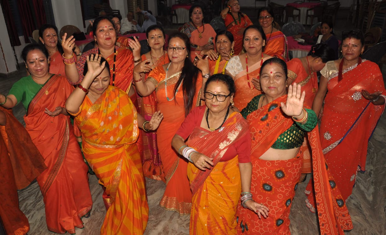 Dance performed on Gorkhali folk songs