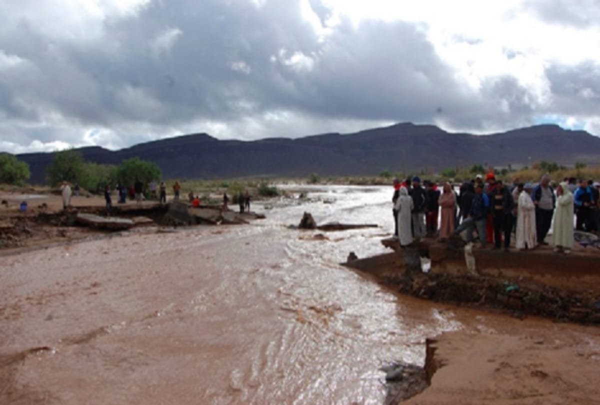Seven football lovers died due to flash floods during the match in Morocco