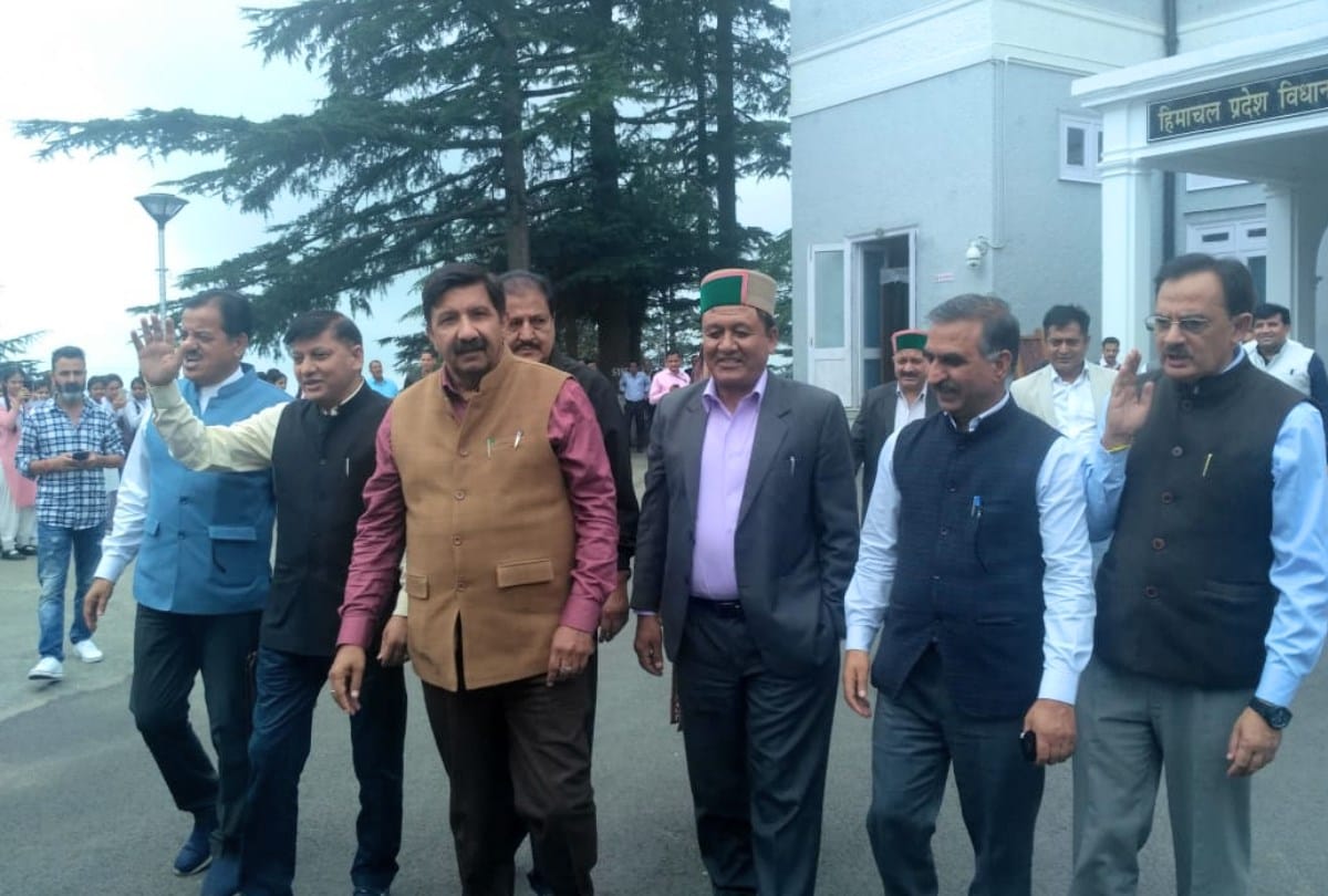 hp vidhan sabha monsoon session 2019 and Walkout By Himachal Congress Mla Over Tribunal