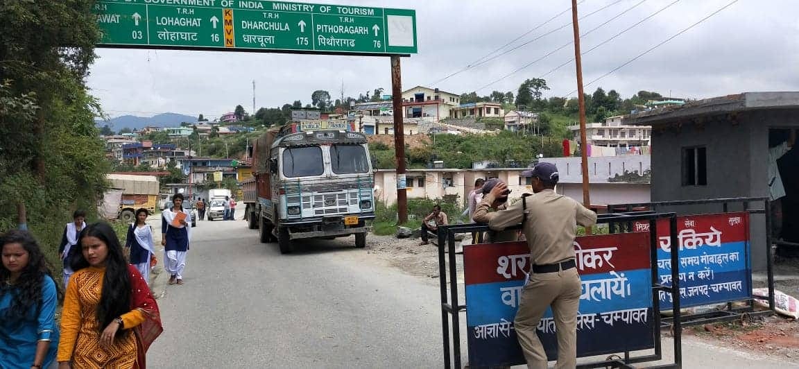 uttarakhand weather heavy rain rainy river overflow road swept