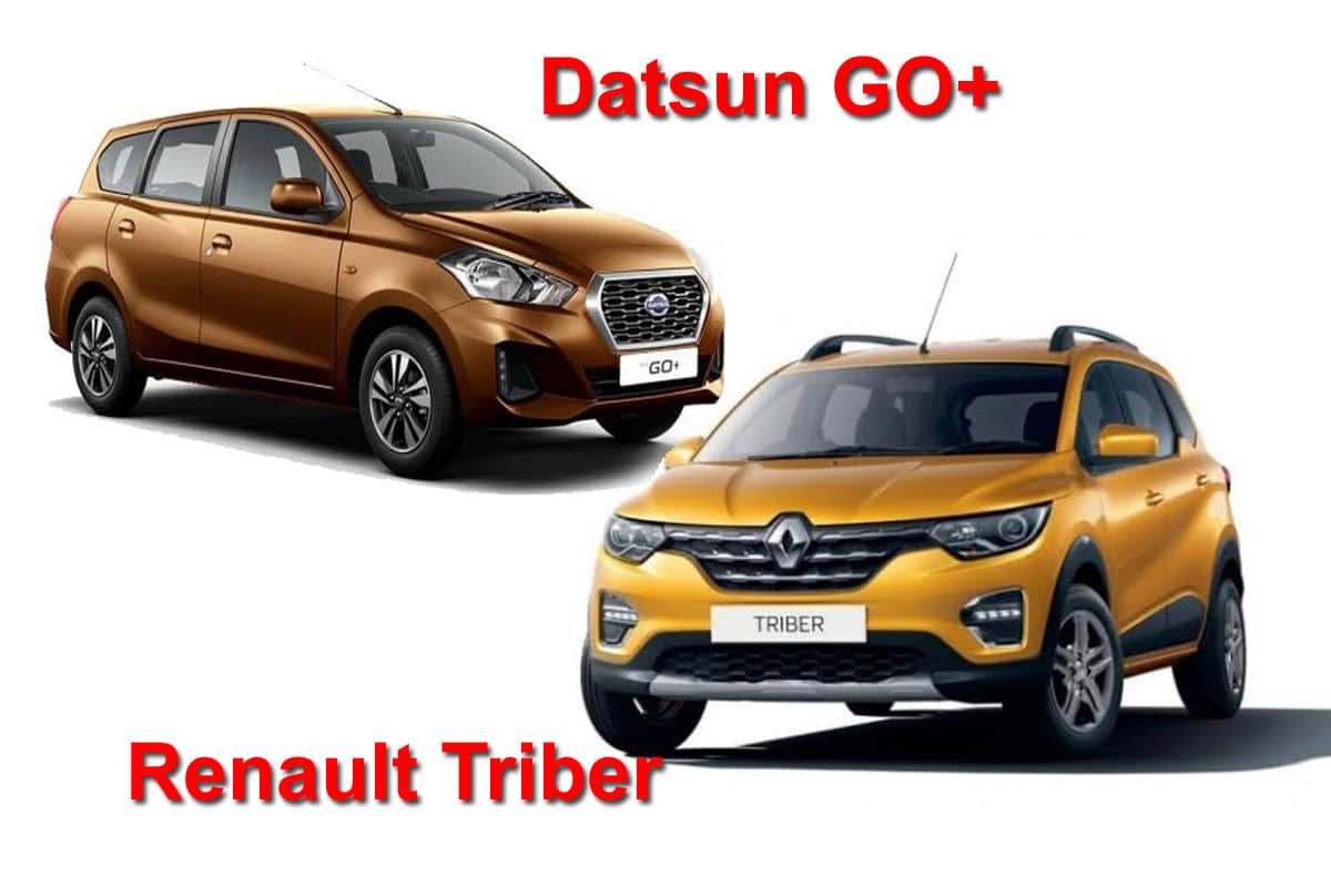 Renault Triber Vs Datsun GO Plus comparison, Price, features and specifications