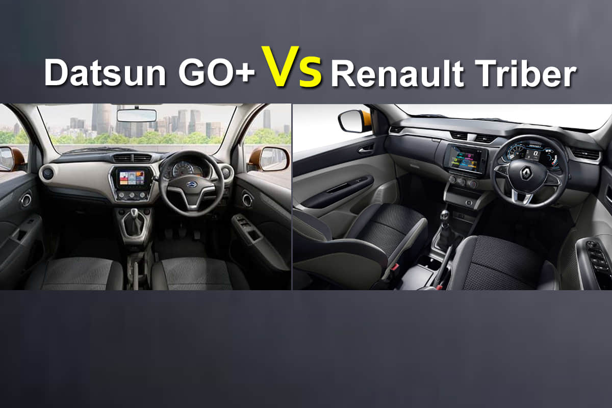 Renault Triber Vs Datsun GO Plus comparison, Price, features and specifications