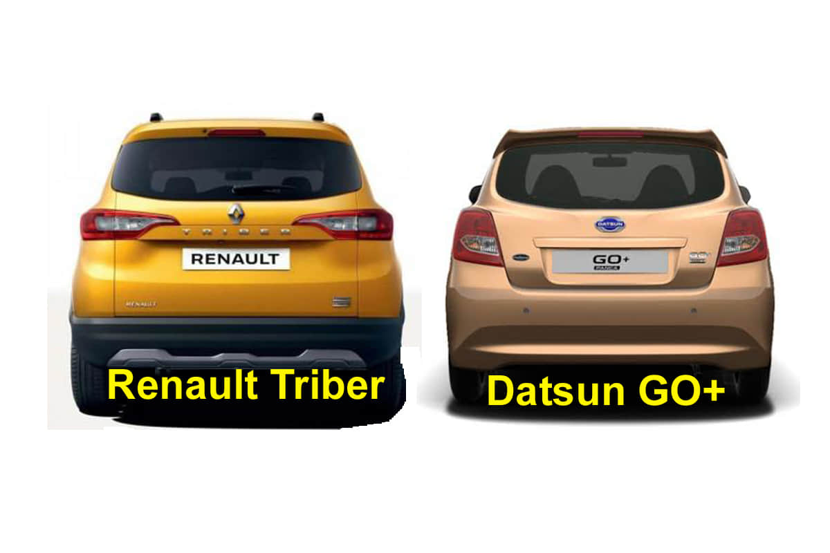 Renault Triber Vs Datsun GO Plus comparison, Price, features and specifications