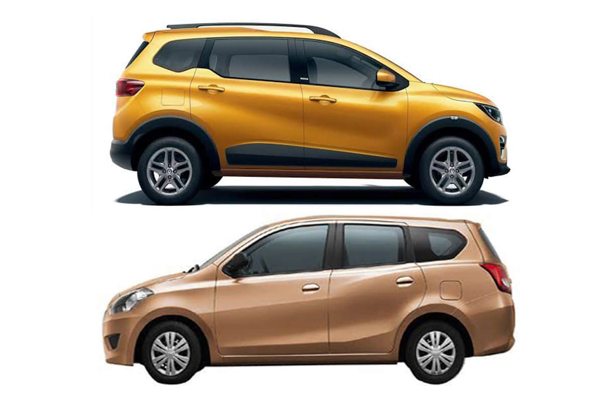 Renault Triber Vs Datsun GO Plus comparison, Price, features and specifications
