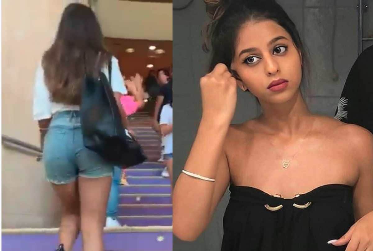shahrukh khan daughter suhana khan first day of her college