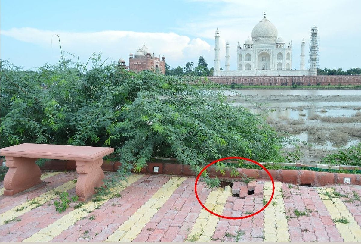 ADA spend RS 30 lakhs for night view of Taj Mahal from Mehatab bagh