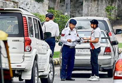 Delhi Traffic Police Challan Offence