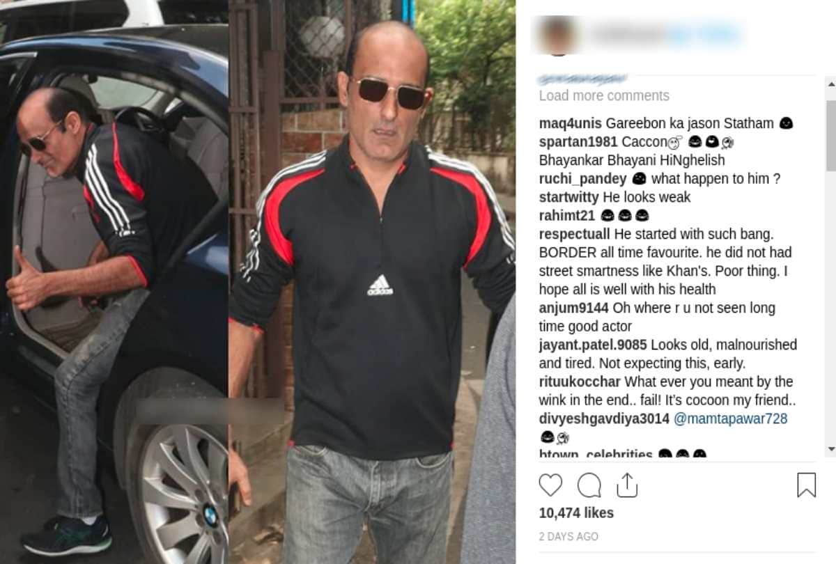 akshaye khanna look shocked to fans asked him what happen