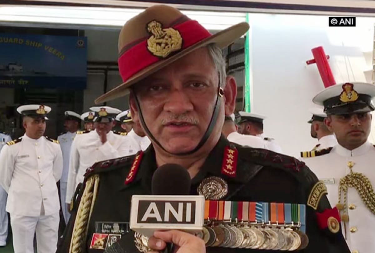 Bipin Rawat says we are now gradually becoming an export oriented defence industry