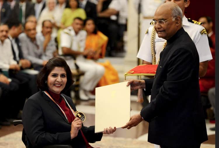 Rajiv Gandhi Khel Ratna Award to Para Athlete Deepa Malik