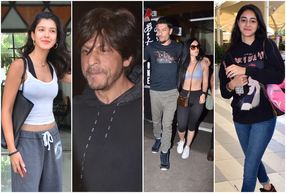 Bollywood celebs Spotted ananya disha kriti nia riteish genelia shahrukh shanaya sonam Sunny varun