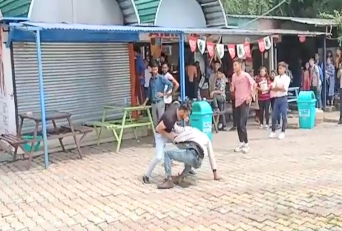 clash between foreigner and indian student in private university shimla