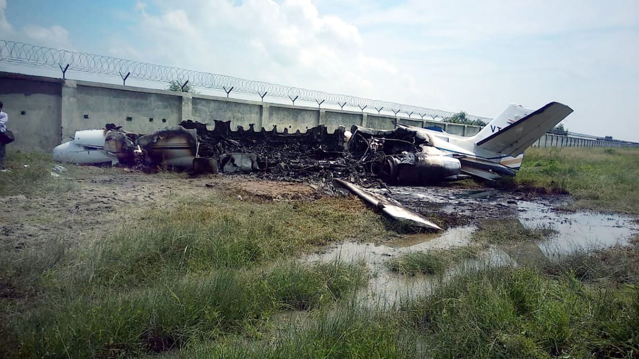 Dhanipur Airstrip: In planeCrash Pilot Guilty