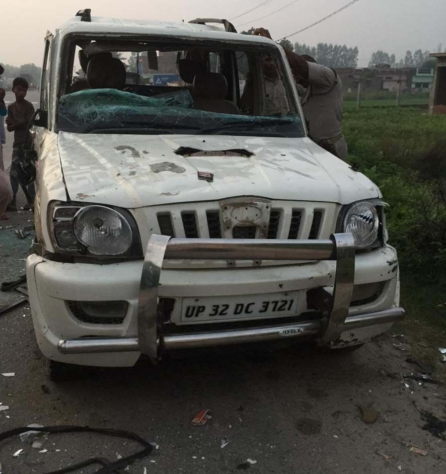 Diesel thieves flee Scorpio