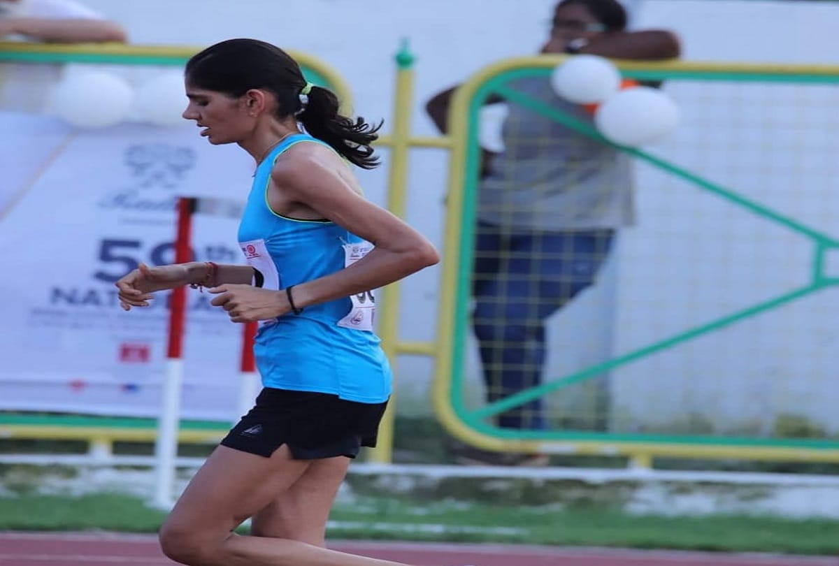 Parul Chaudhary has won a gold medal in Lucknow