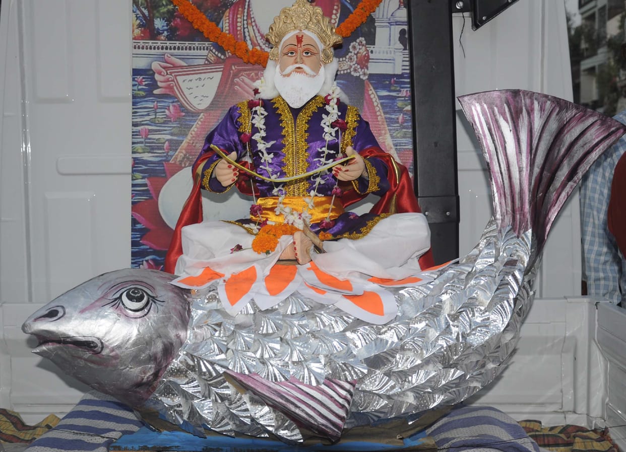 Sindhi society celebrated Jhulelal's birthday with great pomp