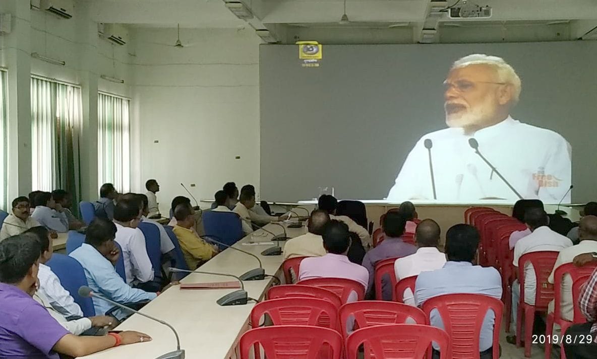 organised the fit india progamme