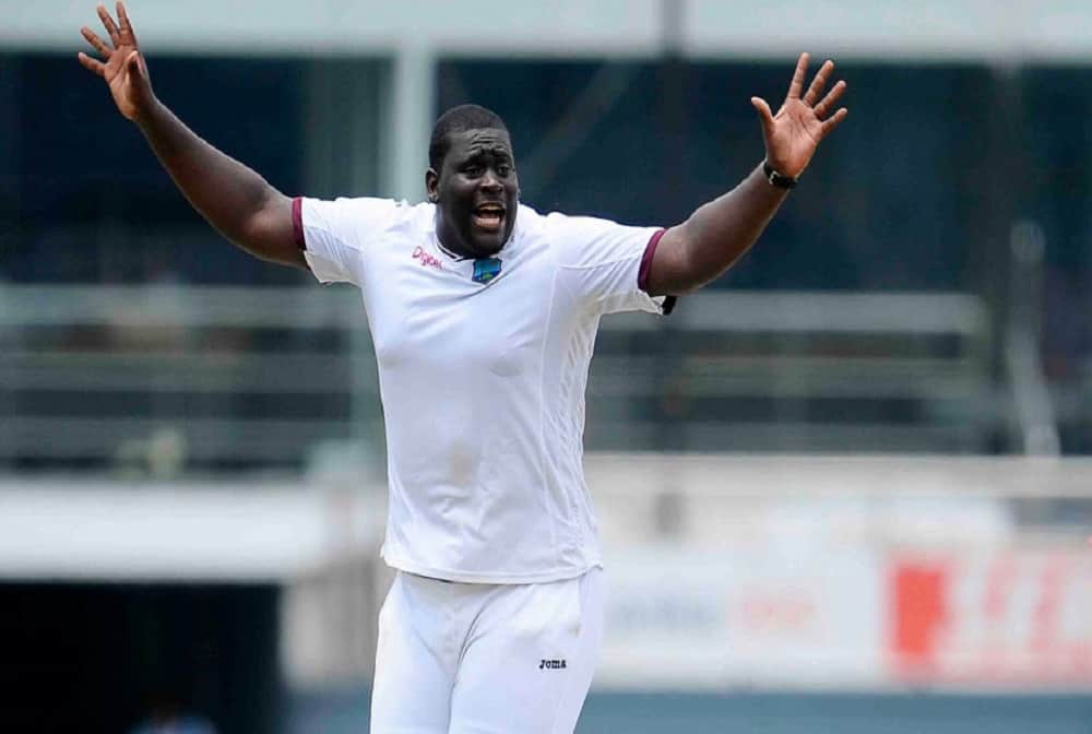 west indies vs india: Meet Rahkeem Cornwall, The World's Heaviest Test Cricketer
