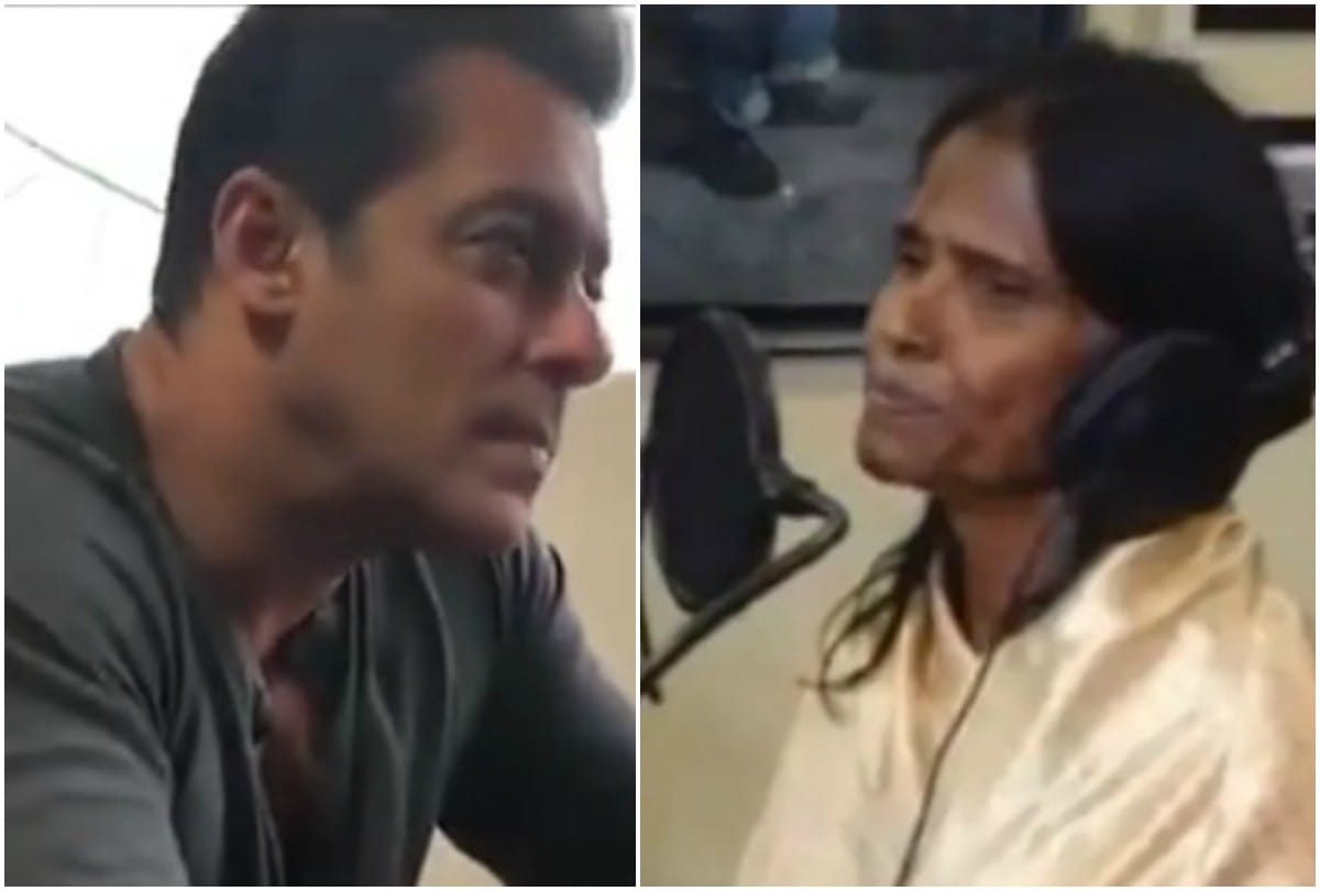 Salman Khan crying after hearing Ranu Mondal song video viral